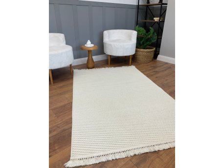 Conceptum Hypnose Tepih u krem boji Dizayn Point 100 x 200 (514SRZ1810)