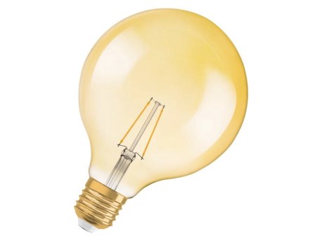 OSRAM Vintage LED E27 3W 1906 Zlatna Sijalica