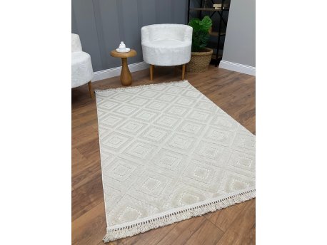 Conceptum Hypnose Tepih u bež boji Dizayn Baklava 100 x 200 (514SRZ1838)