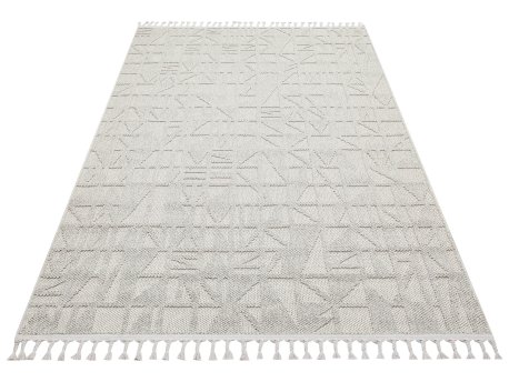 Conceptum Hypnose Tepih u sivoj boji Yeni Bukle Geometrik 100 x 200 (514SRZ2103)