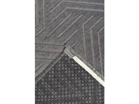 Conceptum Hypnose Tepih u tamno sivoj boji Ada 100 x 200 (514SRZ2132)