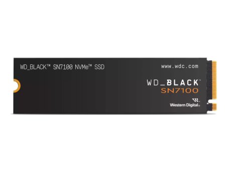 WD 500GB M.2 NVMe SSD Gen4 WDS500G4X0E SN7100 Black