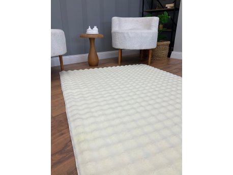 Conceptum Hypnose Tepih u krem boji Puffy Bubble 100 x 200 (514SRZ1648)