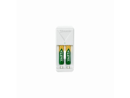 VARTA Punjač baterija Mini White + 2xHR6 2100mAh