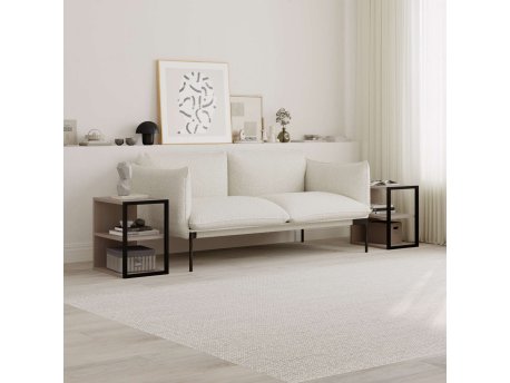 HANAH HOME Echo Light Mocha set stolova