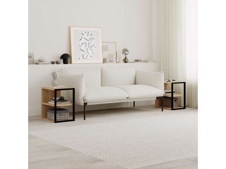 HANAH HOME Echo Sapphire Oak set stolova