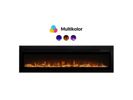 PROSTO Električni 60'' 2u1 multikolor kamin 2000W EK603T/L