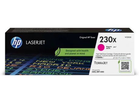 HP 230X Magenta Original LaserJet Toner Cartridge, W2303X