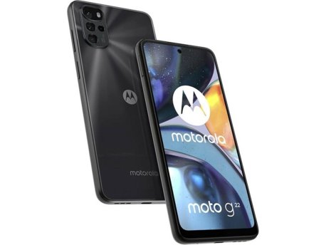MOTOROLA Refurbished Moto G22 64GB Black A Grade