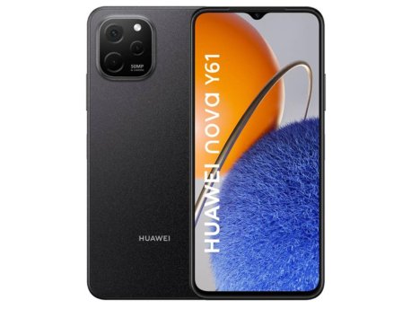HUAWEI Refurbished Nova Y61 64GB Black A Grade