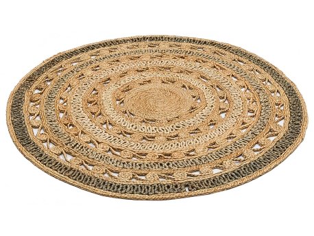 Conceptum Hypnose Ca 106 Natural Grey okrugli tepih 120 cm