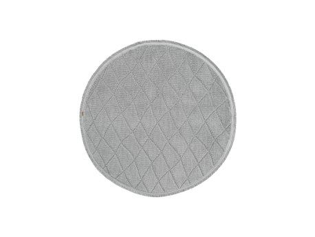 Conceptum Hypnose Newyork 3111 Grey okrugli tepih 120 cm (860BLN3963)
