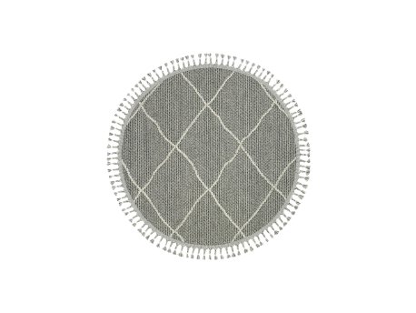 Conceptum Hypnose Elit 02 Grey okrugli tepih 120 cm (860BLN1242)