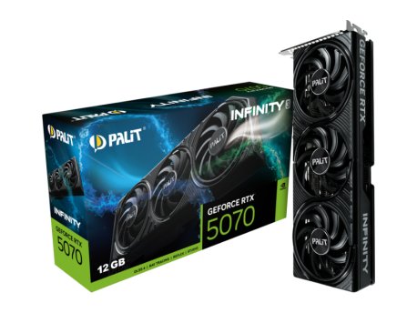 PALIT NVidia GeForce RTX 5070 Infinity 3 12GB 192bit NE75070019K9-GB2050S