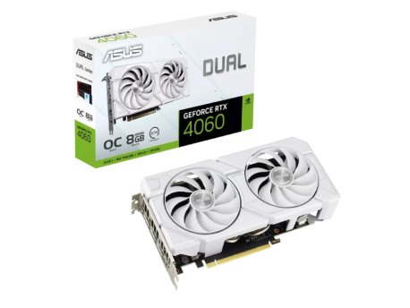 ASUS NVidia GeForce RTX 4060 8GB 128bit DUAL-RTX4060-O8G-EVO-WHITE grafička karta