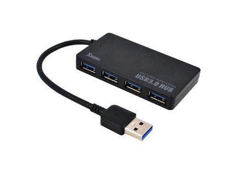 Xwave USB HUB 142 13cm,USB 4-port na USB3+3xUSB2.0