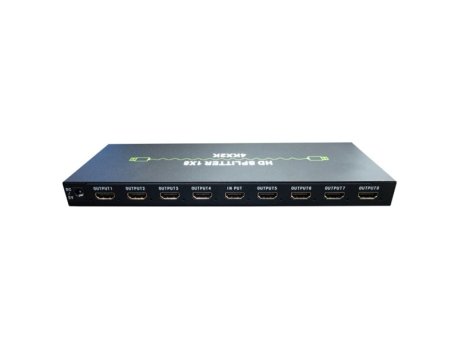 Xwave Xwave HDMI spliter 1x In na 8x Out 4Kx2K Active,1-in 8-out