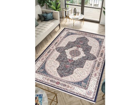 Conceptum Hypnose Amasra P1075 Dark Blue tepih 120 x 180 (669OPL1391)