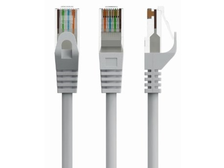GEMBIRD GEMBIRD PP6U-CU-3M Gembird Mrezni kabl, CAT6 BAKARNI UTP Patch cord 3m grey