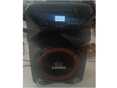 XPLORE Karaoke sistem XP8812 Danza 2xmic/FM/microSD/mp3/wma/USB/BT/AUX/MIC/600W OUTLET