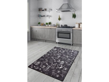 Conceptum Hypnose Tepih staza (100x300) Cappuccino Black