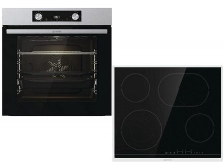 GORENJE Steel Steam Set BOS6737E06X + ECT43X OUTLET
