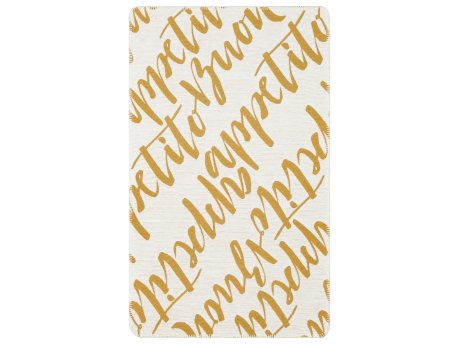 Conceptum Hypnose Tepih staza (75x120) Arn 02 White Yellow