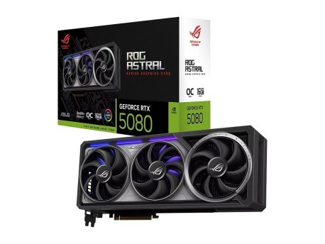 ASUS ROG Astral GeForce RTX™ 5080 16GB GDDR7 OC Edition ROG-ASTRAL-RTX5080-O16G-GAMING