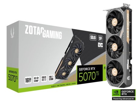 ZOTAC GeForce RTX 5070 Ti SOLID SFF OC 16GB GDDR7 256bit ZT-B50710J3-10P
