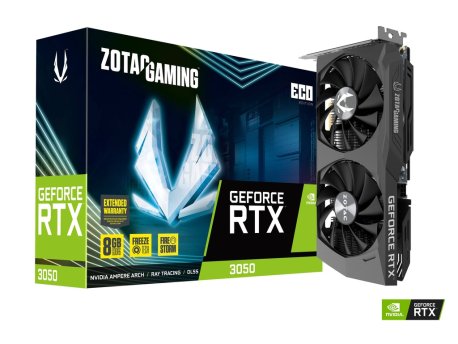 ZOTAC GeForce RTX 3050 ECO 8GB GDDR6 128bit ZT-A30500K-10M