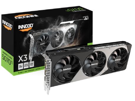 Inno3D GeForce RTX 5070 Ti X3 16GB GDDR7 256bit N507T3-16D7X-176068N