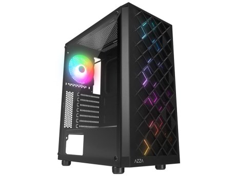 RAMPAGE Azza V1 Black Mid Tower kućište