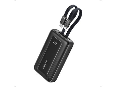 ANKER Power Bank 10000mAh 30W USB-C+Lightning kabl B2B Black (A1680G11)