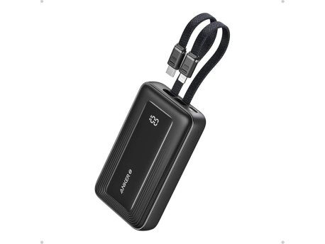 ANKER Power Bank 20000mAh 30W USB-C+Lightning kabl B2B Black (A1681G11)