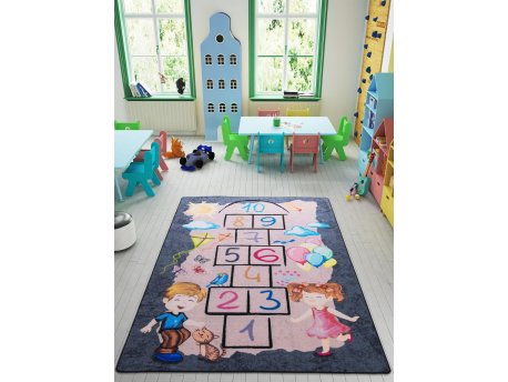 Conceptum Hypnose Tepih za decu Street Game Grey 133 x 190 (770CNF91569)