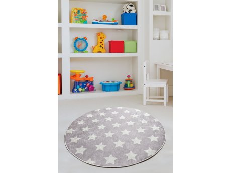 Conceptum Hypnose Okrugli tepih Grey 140 cm (876CHL1241)