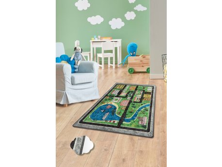 Conceptum Hypnose Dečiji tepih Traffic 140 x 190 (876CHL1026)