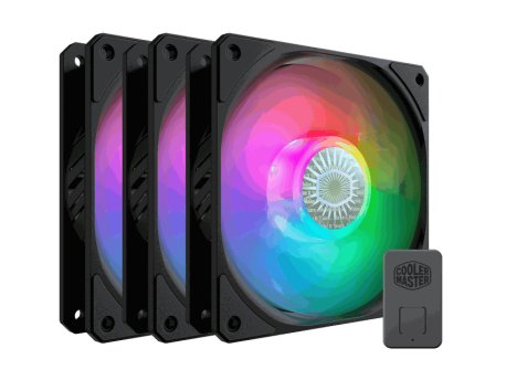 COOLER MASTER SickleFlow Edge 120 ARGB set 3 ventilatora i kontroler (MFX-B2DN-253P2-R2)