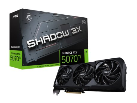 MSI NVidia RTX 5070 Ti 16G 256bit GeForce RTX 5070 Ti 16G SHADOW 3X OC grafička karta