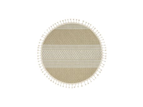 Conceptum Hypnose Okrugli tepih Elit 05 Beige 150 cm (860BLN1351)