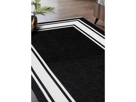 Conceptum Hypnose Tepih staza (75x150) Nk 06 Black White