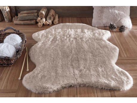 Conceptum Hypnose Tepih (70x100) Faux Fur Post Beige