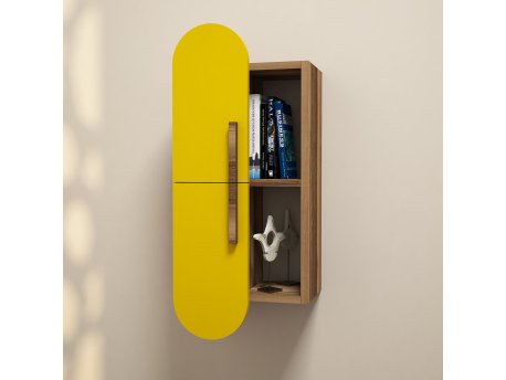 HANAH HOME Rose Walnut Yellow