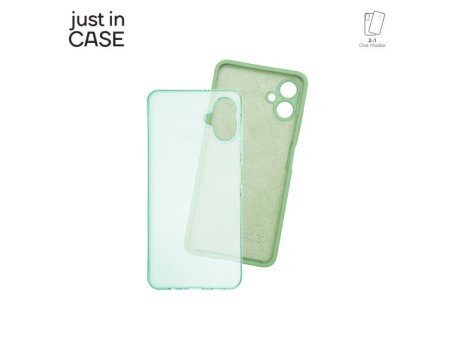 JUST IN CASE 2u1 Extra case MIX paket maski za telefon Samsung Galaxy A06 ZELENI