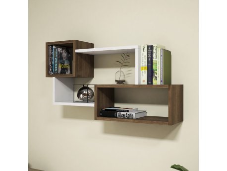 HANAH HOME Afro White Walnut