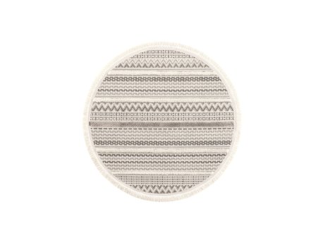 Conceptum Hypnose Okrugli tepih Sakura 2207 Grey 160 cm (860BLN2576)
