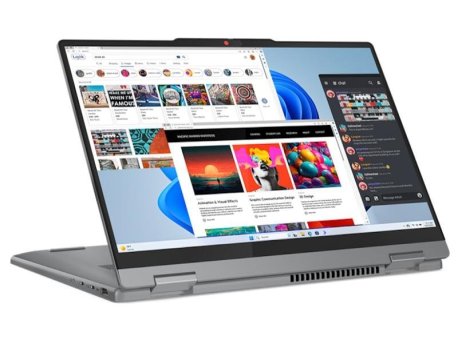 LENOVO IdeaPad 5 2-in-1 14IRH9 (Luna Grey) WUXGA OLED Touch, i5-13420H, 16GB, 512GB SSD (83KX0038YA // Win 11 Pro)