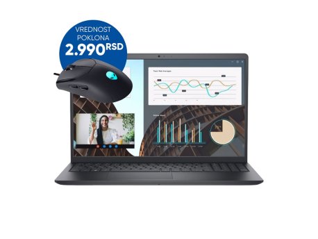DELL Vostro 3530 (FHD 120Hz, i7-1355U, 32GB, 512GB SSD, Intel Iris Xe)