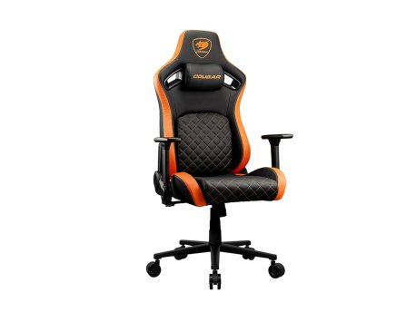 COUGAR DEFENSOR F Gaming stolica Black Orange