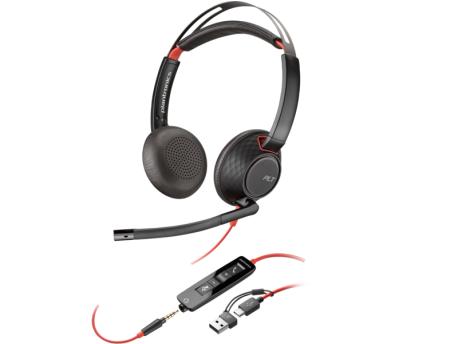 HP Poly Blackwire 5220 Stereo slušalice (8X231AA)